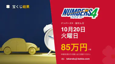 ナンバーズ4 第7096回 2026年10月20日（火）の当選番号：各申込タイプの当せん金